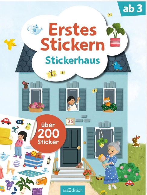 Erstes Stickern - Stickerhaus - 