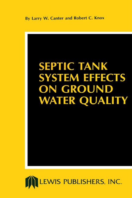 Septic Tank System Effects on Ground Water Quality - Canter