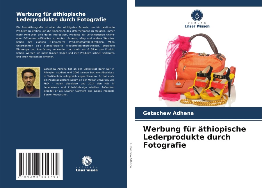 Werbung für äthiopische Lederprodukte durch Fotografie - Getachew Adhena