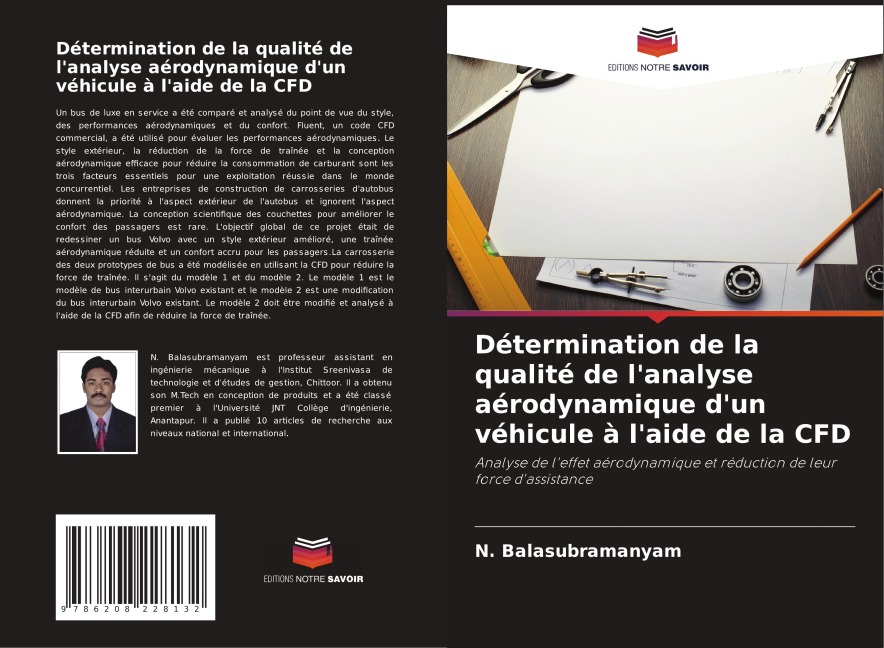 Détermination de la qualité de l'analyse aérodynamique d'un véhicule à l'aide de la CFD - N. Balasubramanyam