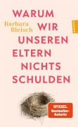 Cover-Bild zum Titel 'Warum wir unseren Eltern nichts schulden' von 'Barbara Bleisch'