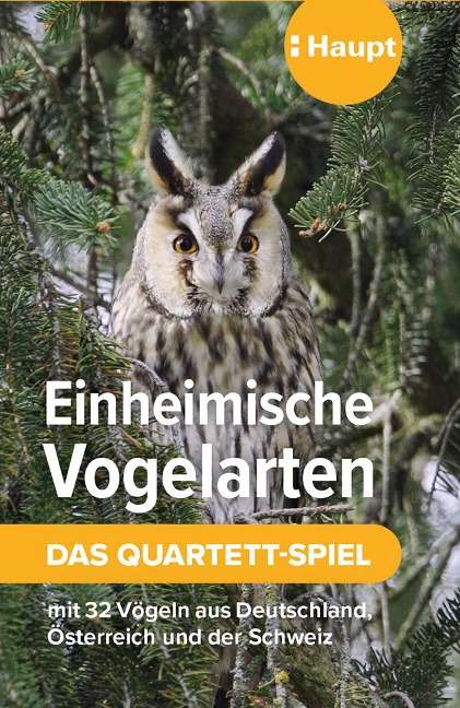 Einheimische Vogelarten - das Quartett-Spiel - Haupt Verlag