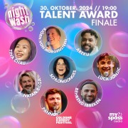 Cover-Bild zum Titel 'NightWash Live, Talent Award 2024' von 'Abeku, Luca Jonjic, Björn von Morgenstern, Panno, Behrend Ibbeken'
