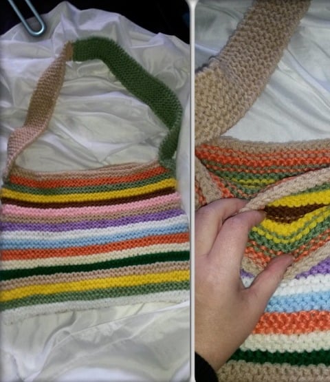 Strickanleitung Shoppingtasche - Kerstin Münchehofe