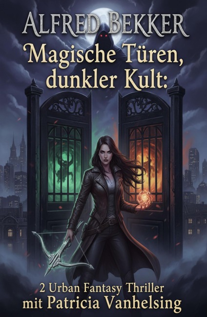 Magische Türen, dunkler Kult: 2 Urban Fantasy Thriller mit Patricia Vanhelsing - Alfred Bekker