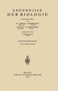 Cover-Bild zum Titel 'Ergebnisse der Biologie' von 'K. V. Frisch, H. Winterstein, W. Ruhland, R. Goldschmidt'