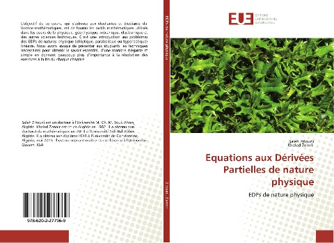 Equations aux Dérivées Partielles de nature physique - Saleh Zitouni, Khaled Zennir
