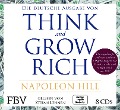 Cover-Bild zum Titel 'Think and Grow Rich - Deutsche Ausgabe' von 'Napoleon Hill'