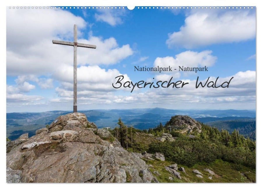 Bayerischer Wald (Wandkalender 2025 DIN A2 quer), CALVENDO Monatskalender - Andreas Vonzin