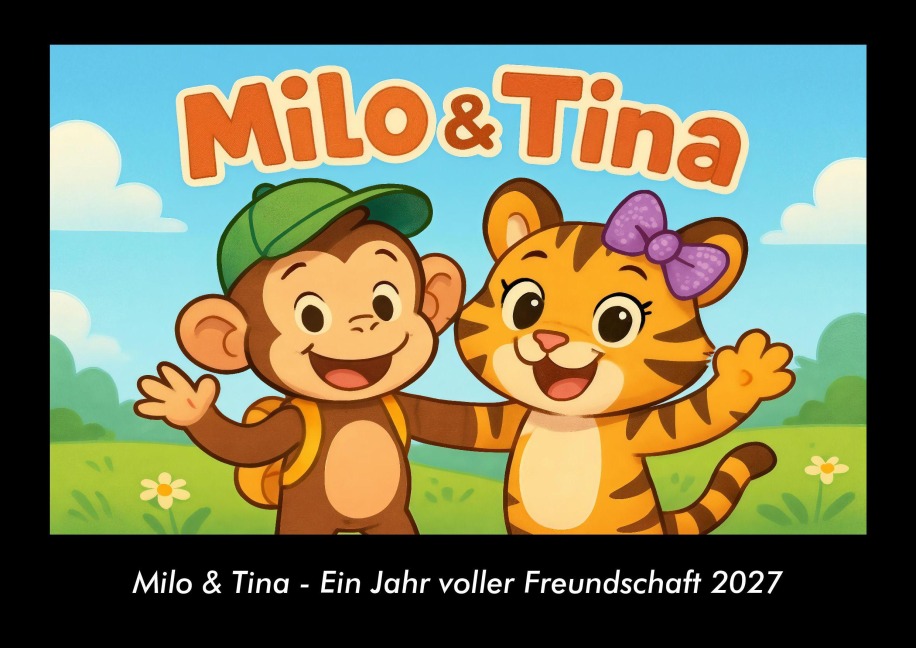 Milo & Tina - Ein Jahr voller Freundschaft 2027 Fotokalender DIN A3 - Tobias Schmitt, Kevin Heber