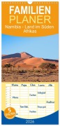 Familienplaner 2026 - Namibia - Land im Süden Afrikas mit 5 Spalten (Wandkalender, 21 x 45 cm) CALVENDO - Harry Müller