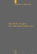 Cover-Bild zum Titel 'Koptische Zeugen der Auferstehungsberichte' von 'Christina M. Kreinecker'