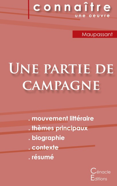 Fiche de lecture Une partie de campagne de Guy de Maupassant (Analyse littéraire de référence et résumé complet) - Guy de Maupassant