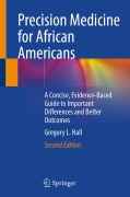 Cover-Bild zum Titel 'Precision Medicine for African Americans' von 'Gregory L. Hall'