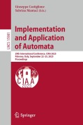 Cover-Bild zum Titel 'Implementation and Application of Automata' von ''