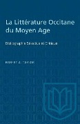 Cover-Bild zum Titel 'La Littérature Occitane du Moyen Age' von 'Robert A Taylor'