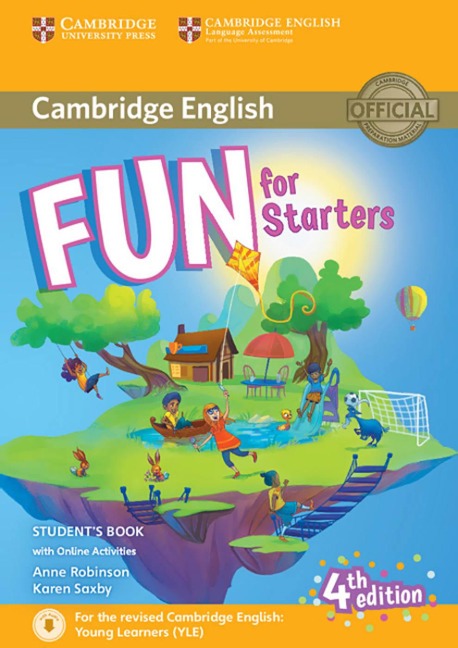Fun for Starters. Student's Book with audio with online activities. 4th Edition - 