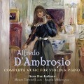 Cover-Bild zum Titel 'D'Ambrosio:Complete Music For Violin & Piano' von 'Various'
