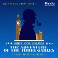 Cover-Bild zum Titel 'The Adventure of the Three Gables' von 'Arthur Conan Doyle'
