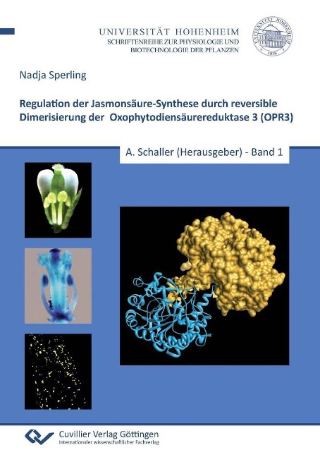 Regulation der Jasmonsäure-Synthese durch reversible Dimerisierung der Oxophytodiensäurereduktase 3 (OPR3) - 