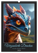 Verzauberte Drachen: Ein Jahr voll kleiner Wunder! (Wandkalender 2026 DIN A3 hoch), CALVENDO Monatskalender - Sebastian Lüdke