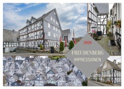 Cover-Bild zum Titel 'Freudenberg Impressionen (Wandkalender 2026 DIN A2 quer), CALVENDO Monatskalender' von 'Dirk Meutzner'