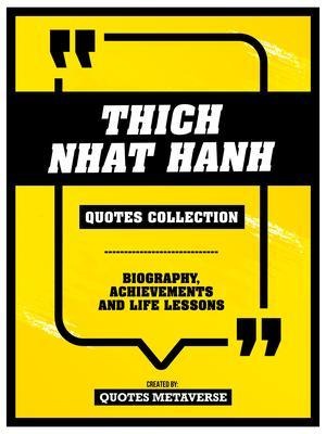 Thich Nhat Hanh - Quotes Collection - Quotes Metaverse