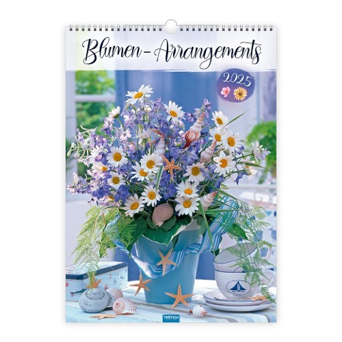 Trötsch Großbildkalender Blumen-Arrangements 2025 - 