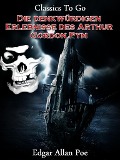 Cover-Bild zum Titel 'Die denkwürdigen Erlebnisse des Arthur Gordon Pym' von 'Edgar Allan Poe'