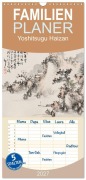 Cover-Bild zum Titel 'Familienplaner 2027 - Yoshitsugu Haizan mit 5 Spalten (Wandkalender, 21 x 45 cm) CALVENDO' von 'Peter Balan'