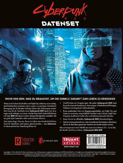 CYBERPUNK RED DATENSET - 