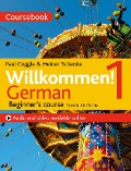 Cover-Bild zum Titel 'Willkommen! 1. German Beginner's course' von 'Paul Coggle, Heiner Schenke'