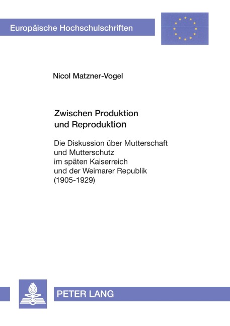 Zwischen Produktion und Reproduktion - Nicol Matzner-Vogel