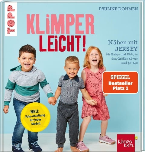 Nähen mit Jersey - KLIMPERLEICHT. SPIEGEL Bestseller Platz 1 - Pauline Dohmen