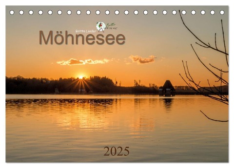 Möhnesee - das westfälische Meer (Tischkalender 2025 DIN A5 quer), CALVENDO Monatskalender - Britta Lieder