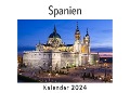 Spanien (Wandkalender 2024, Kalender DIN A4 quer, Monatskalender im Querformat mit Kalendarium, Das perfekte Geschenk) - Anna Müller