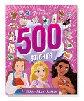 Cover-Bild zum Titel 'Disney Prinzessin: 500 Sticker - Stickern - Rätseln - Ausmalen' von 'Disney Enterprises, Panini'
