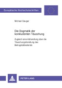 Cover-Bild zum Titel 'Die Dogmatik der konkludenten Täuschung' von 'Michael Gauger'