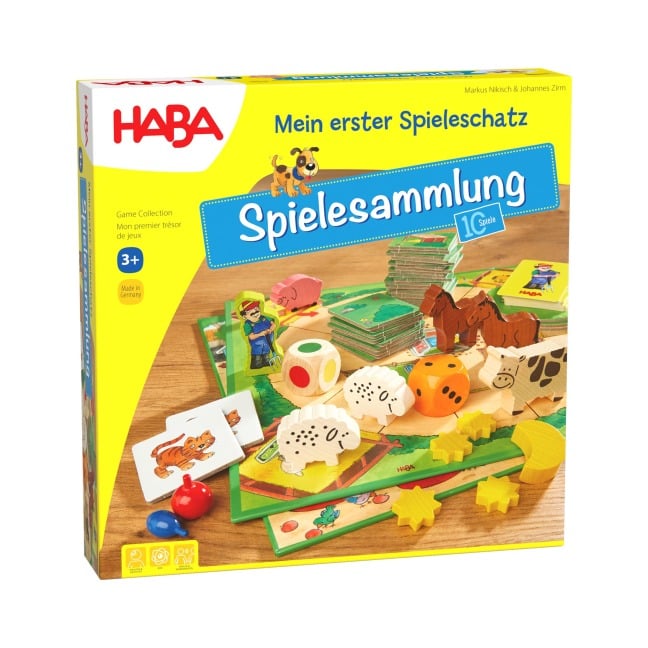 Mein erster Spieleschatz - Die große HABA-Spielesammlung -  Mein erster Spieleschatz - Die große HABA-Spielesammlung -