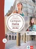 Cover-Bild zum Titel 'Campus Italia A1/A2. Kurs- und Übungsbuch mit Audios für Smartphone/Tablet' von ''