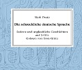 Cover-Bild zum Titel 'Die schreckliche deutsche Sprache' von 'Mark Twain'