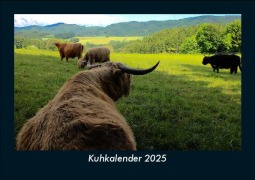 Cover-Bild zum Titel 'Kuhkalender 2025 Fotokalender DIN A5' von 'Tobias Becker'