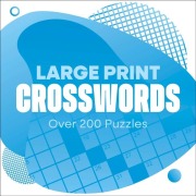 Cover-Bild zum Titel 'Large Print Crosswords' von 'Eric Saunders'