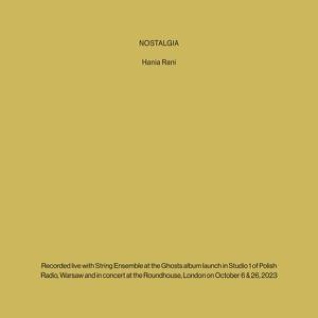 Nostalgia - Hania Rani