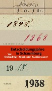 Cover-Bild zum Titel 'Entscheidungsjahre in Schaumburg' von ''