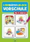 Lernrätselblock Vorschule | Für Kinder ab 5 Jahren - 