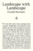 Cover-Bild zum Titel 'Landscape with Landscape' von 'Gerald Murnane'