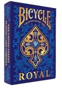 Cover-Bild zum Titel 'Bicycle Royal, Spielkarten 54 Blatt (inkl. 2 Joker), Pokerkarten, Rommé' von 'United States Playing Card Company (USPC)'