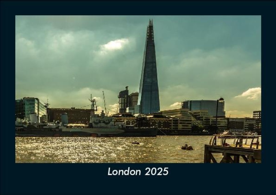 London 2025 Fotokalender DIN A5 - Tobias Becker