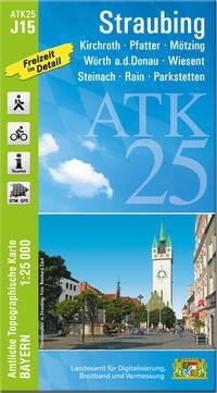 Straubing (Amtliche Topographische Karte 1:25000) - 
